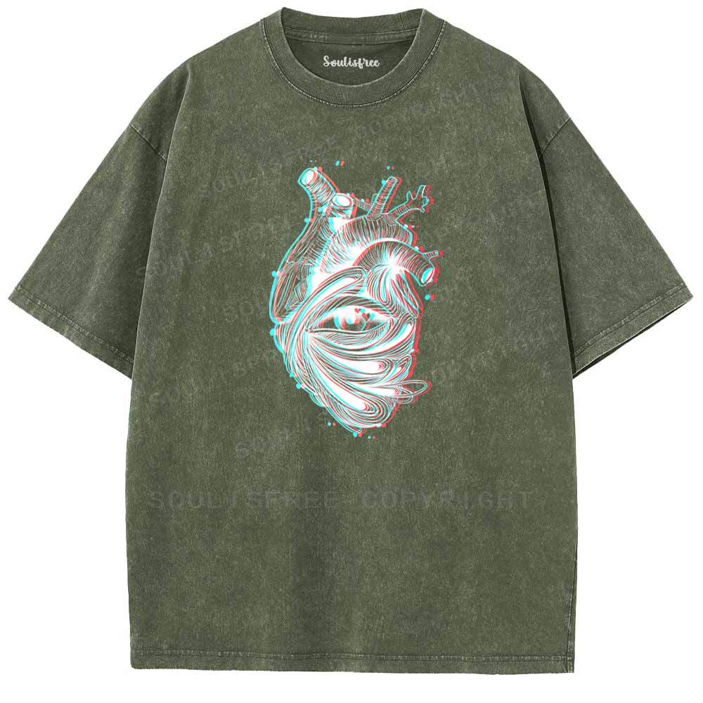 Soulisfree  Inner Sight Of The Heart Washed Tee