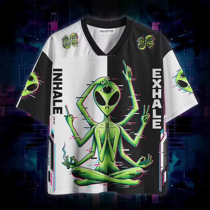 Soulisfree Alien Meditation Mesh Jersey