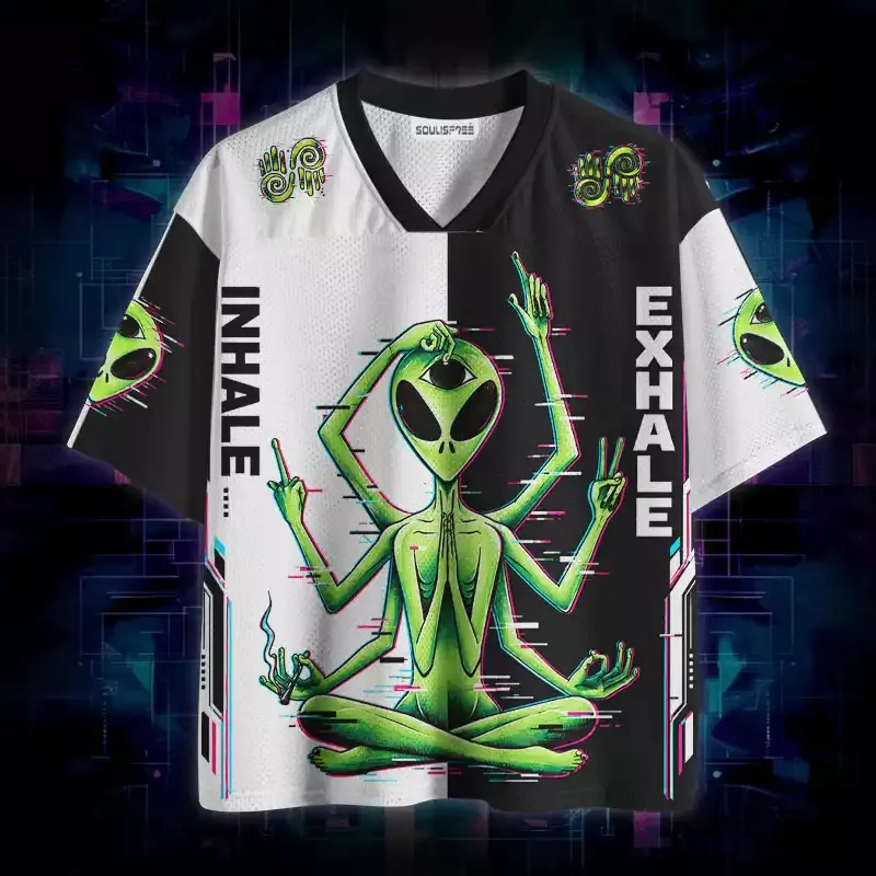 Soulisfree Alien Meditation Mesh Jersey
