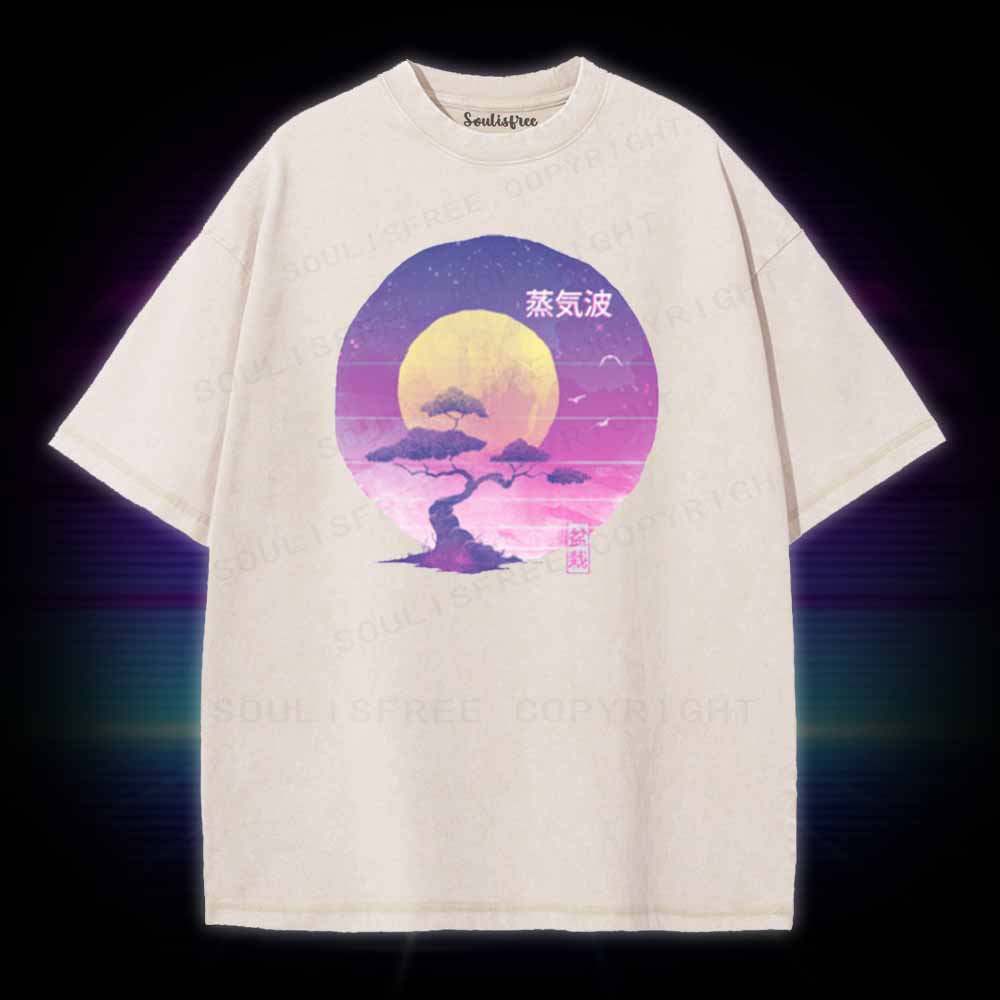 Soulisfree Bonsai Wave Washed Tee