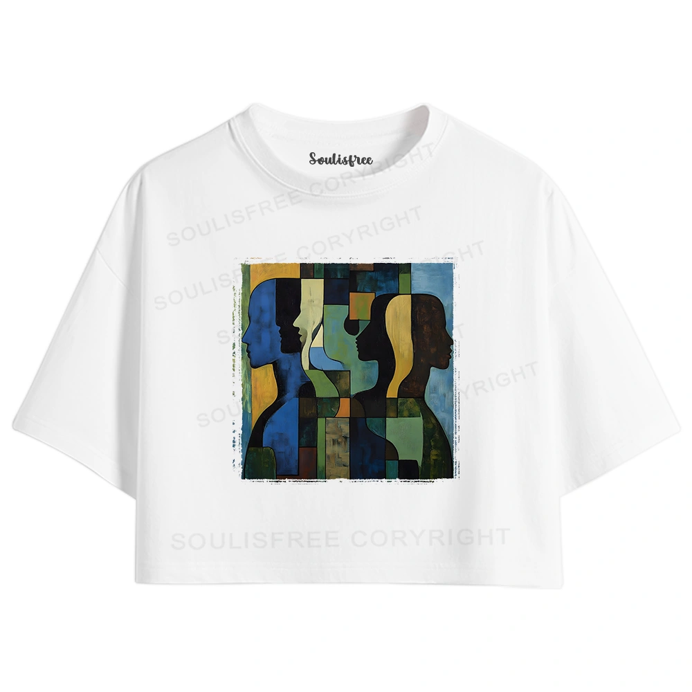 Great Thinker Crop Top