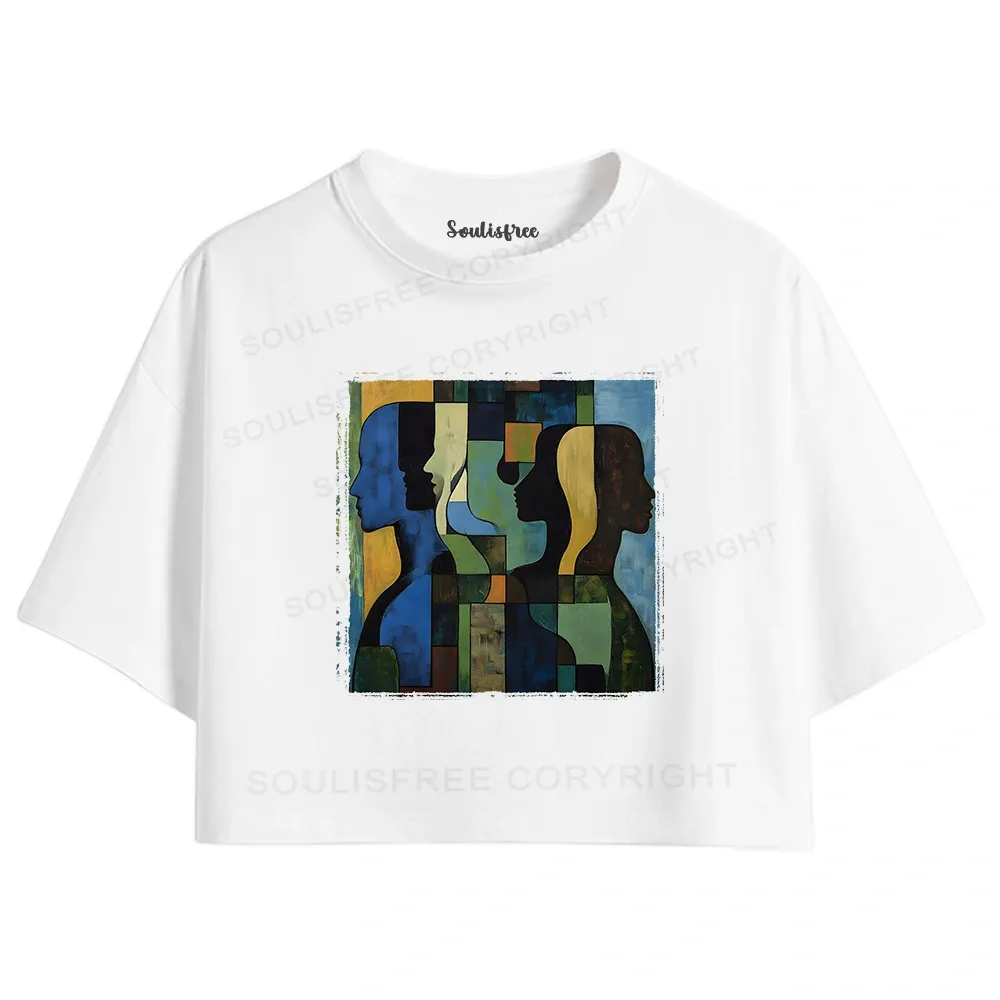 Great Thinker Crop Top