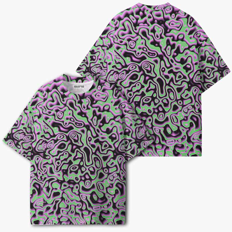 Soulisfree ACID FREQUENCY ECO‑PERF Graphic Tee