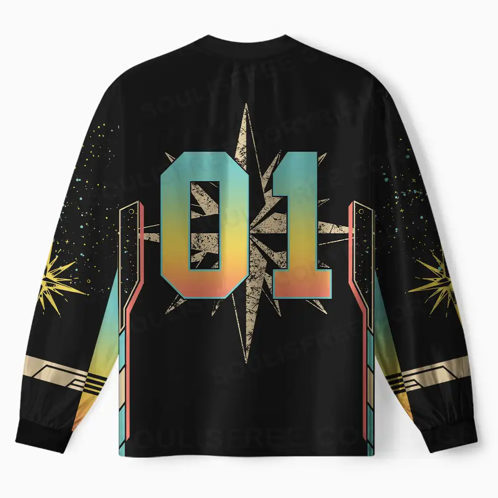 Psychedelic Attack Long Sleeve Jersey