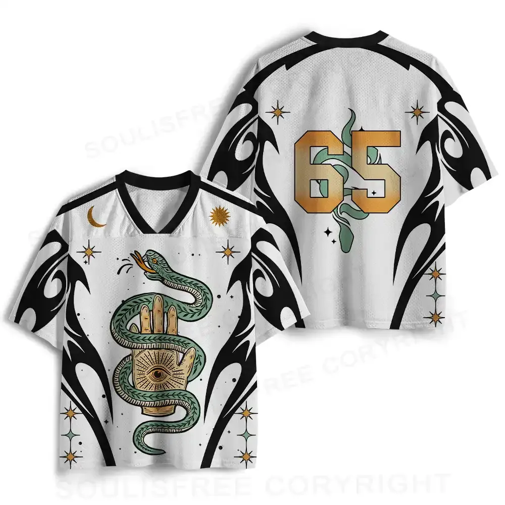 Snake and the Sacred Eye Mesh Jersey
