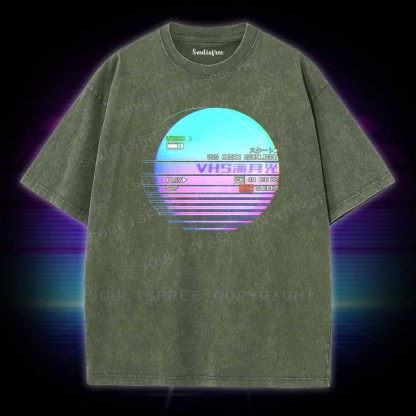 Soulisfree VHS Ocean Moonlight Washed Tee