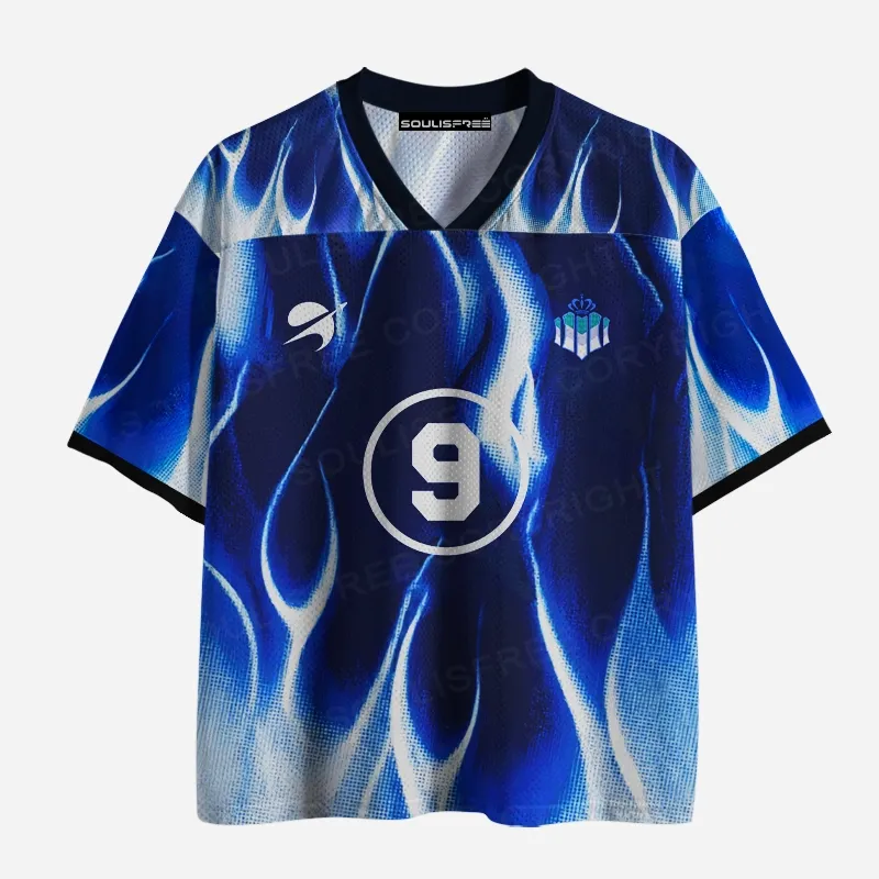 Soulisfree Ice Flame Mesh Jersey
