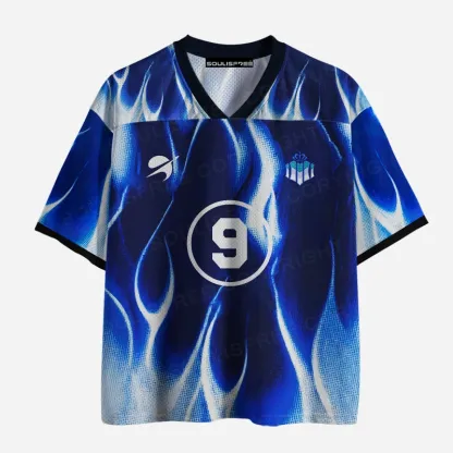 Soulisfree Ice Flame Mesh Jersey