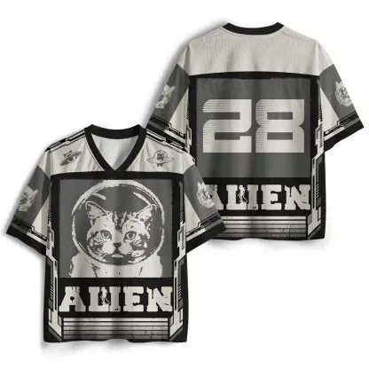 Alien Meow Mesh Jersey