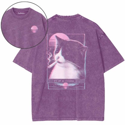 Soulisfree  It's All So Tiresome Washed Tee