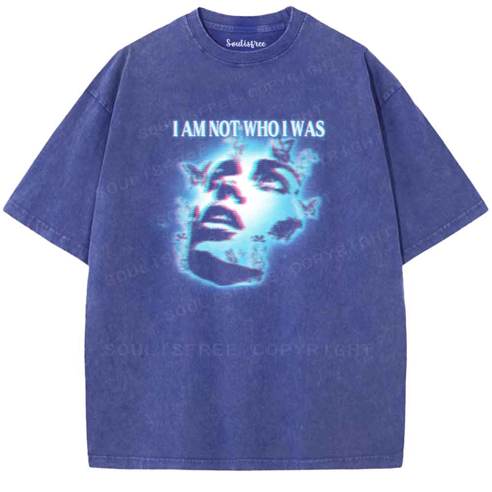 Soulisfree iam not whoi was  Washed Tee