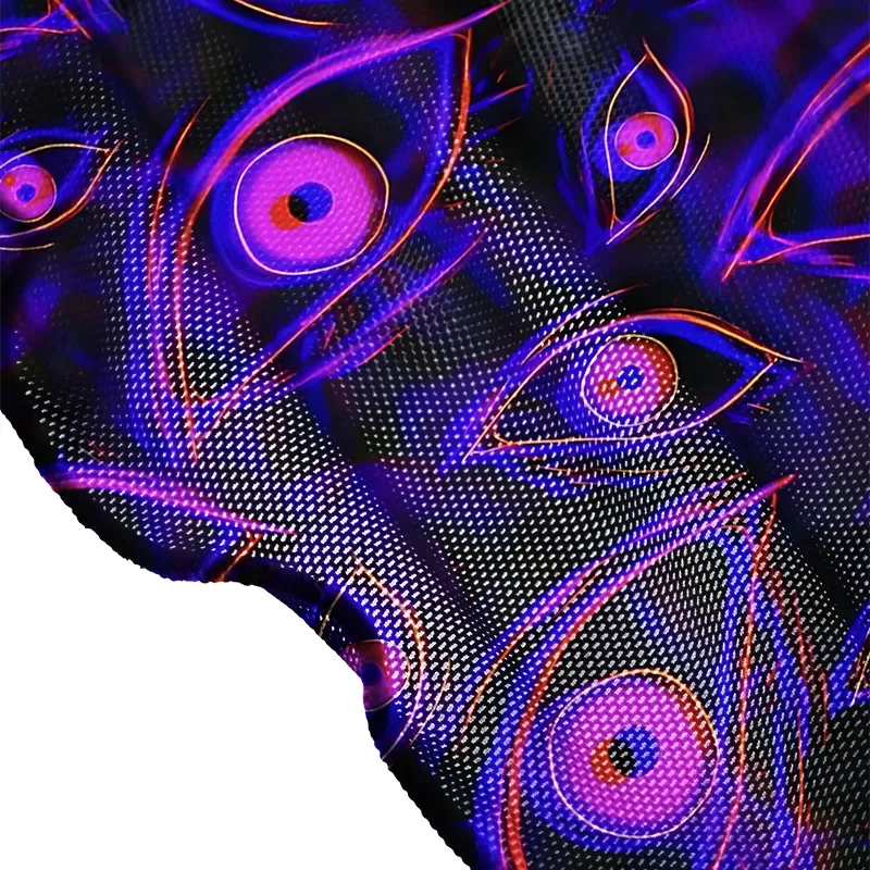 Soulisfree Neon Eyes of the Universe Sheer Mesh Cover Up