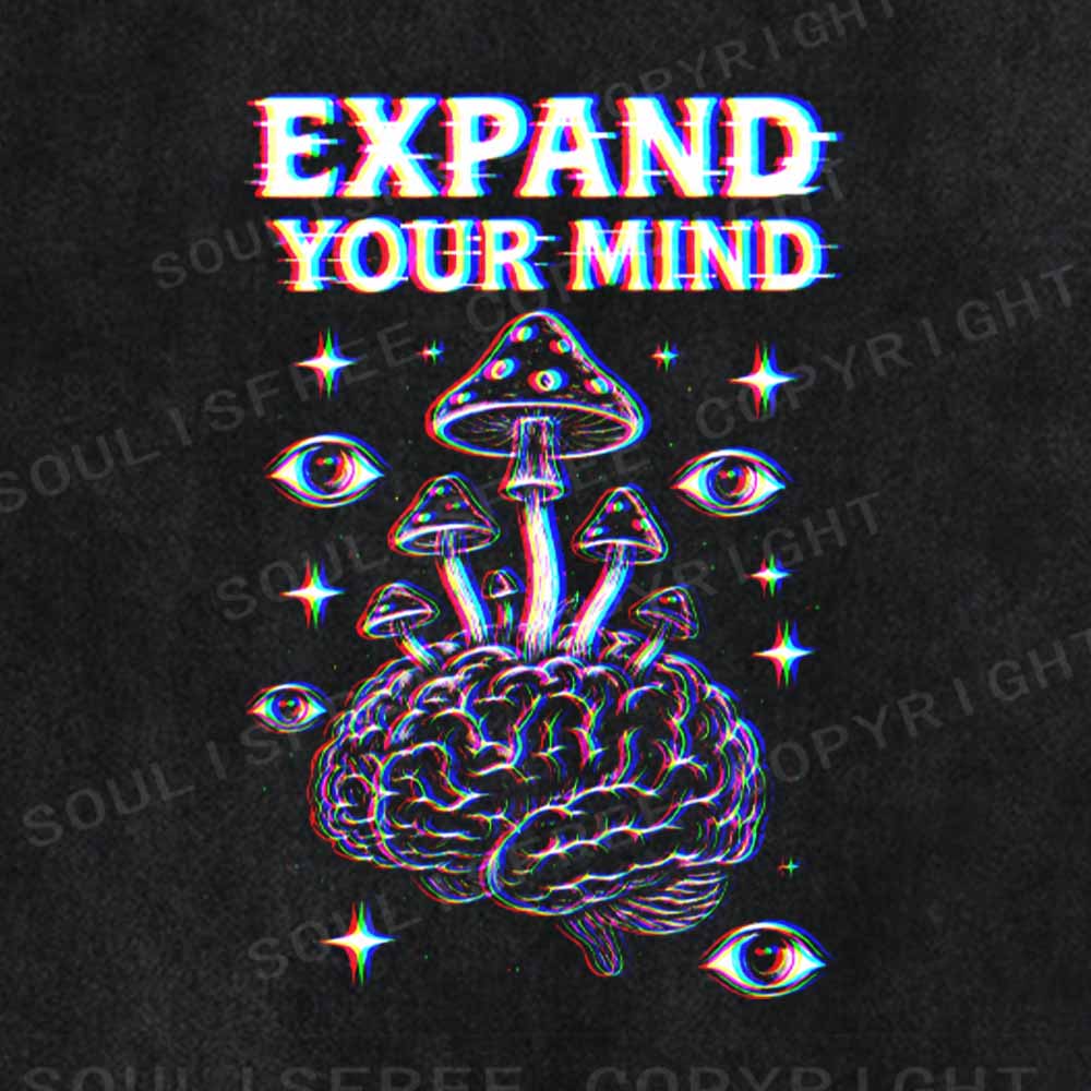 Soulisfree EXPAND YOUR MIND Washed Tee