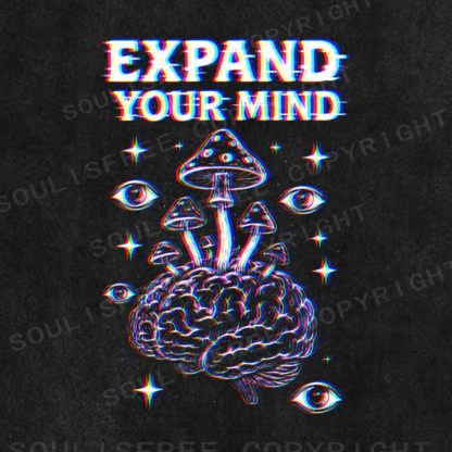 Soulisfree EXPAND YOUR MIND Washed Tee