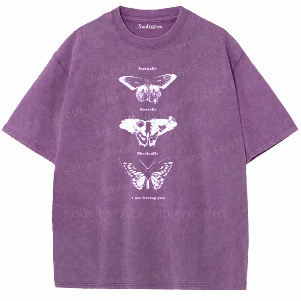 Soulisfree I Am Feeling You Washed Tee