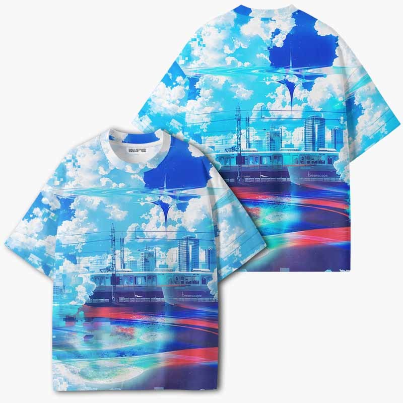 Soulisfree NEXT STOP: DREAMS ECO‑PERF Graphic Tee