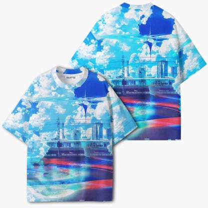 Soulisfree NEXT STOP: DREAMS ECO‑PERF Graphic Tee