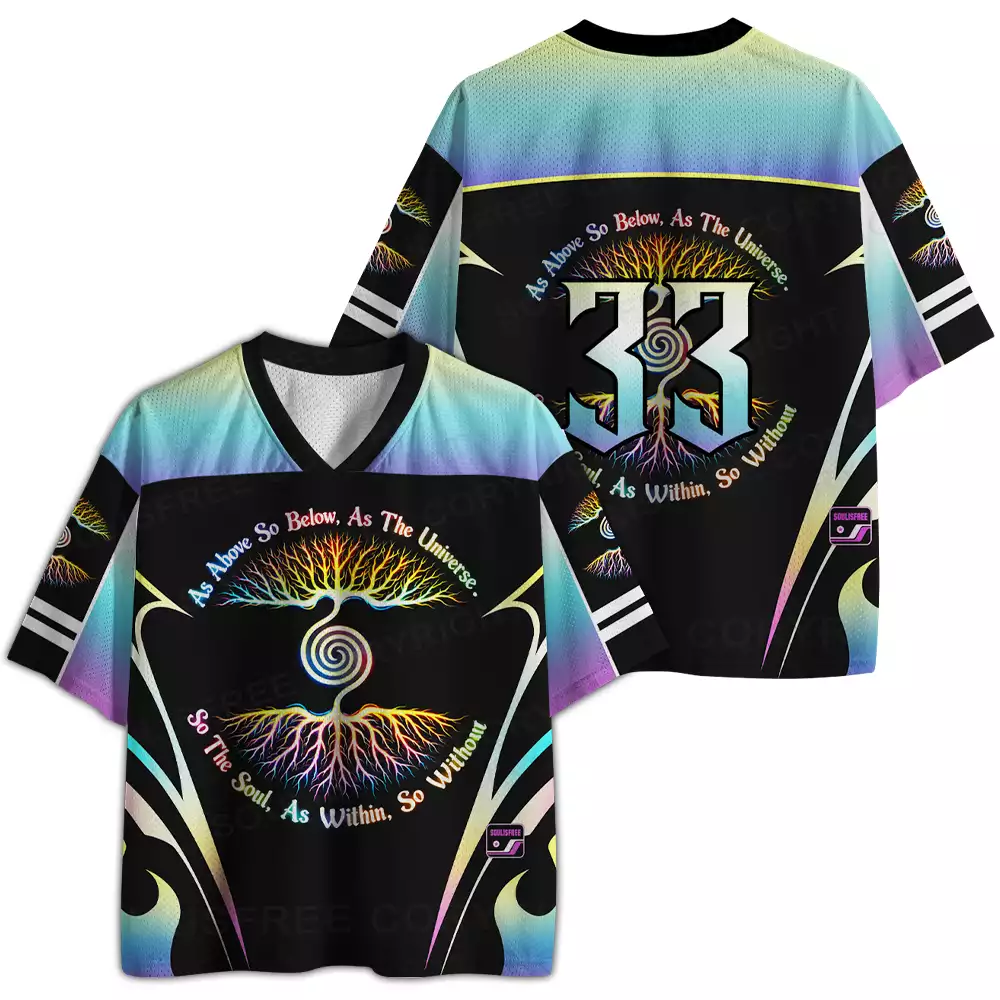 Soulisfree As Above, So Below Mesh Jersey 
