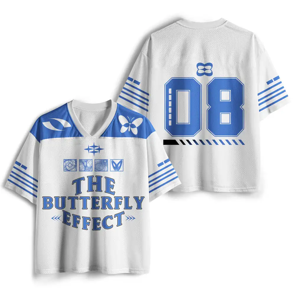 Personalized Chaos in Motion Mesh Jersey