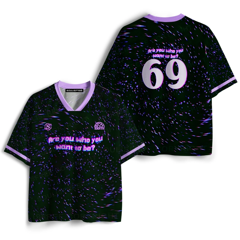Soulisfree Are You Who You Want To Be? Mesh Jersey