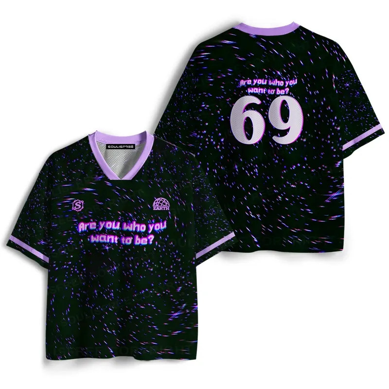 Soulisfree Are You Who You Want To Be? Mesh Jersey