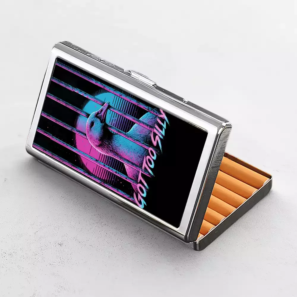 Soulisfree GOT TOO SILLY  Metal Pocket Case