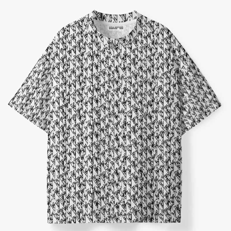 Soulisfree CONTROLLED CHAOS ECO‑PERF Graphic Tee