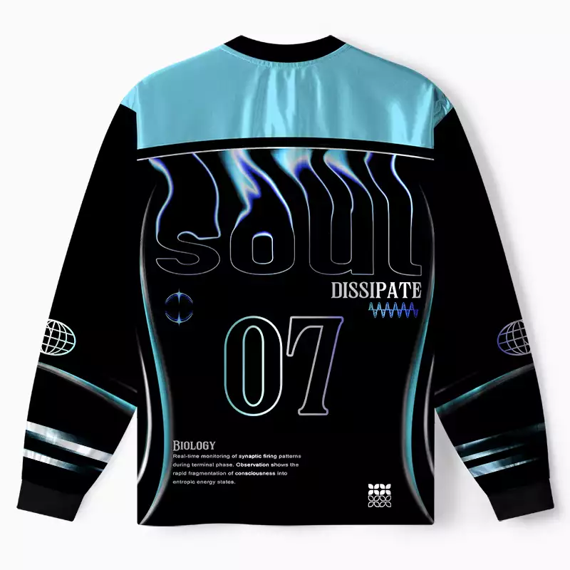 Soulisfree Dreamline Optic Lines Illusion Long Sleeve Jersey