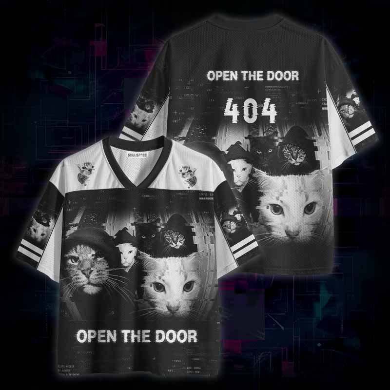 Soulisfree  OPEN THE DOOR Mesh Jersey