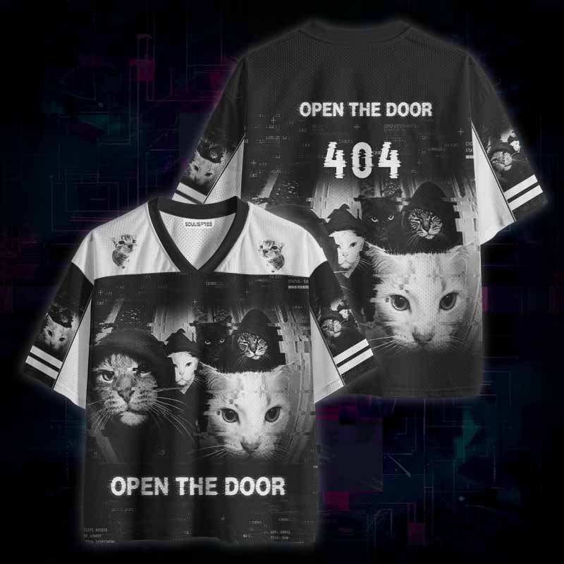 Soulisfree  OPEN THE DOOR Mesh Jersey