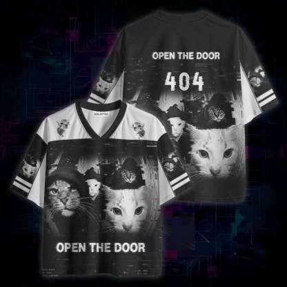 Soulisfree  OPEN THE DOOR Mesh Jersey