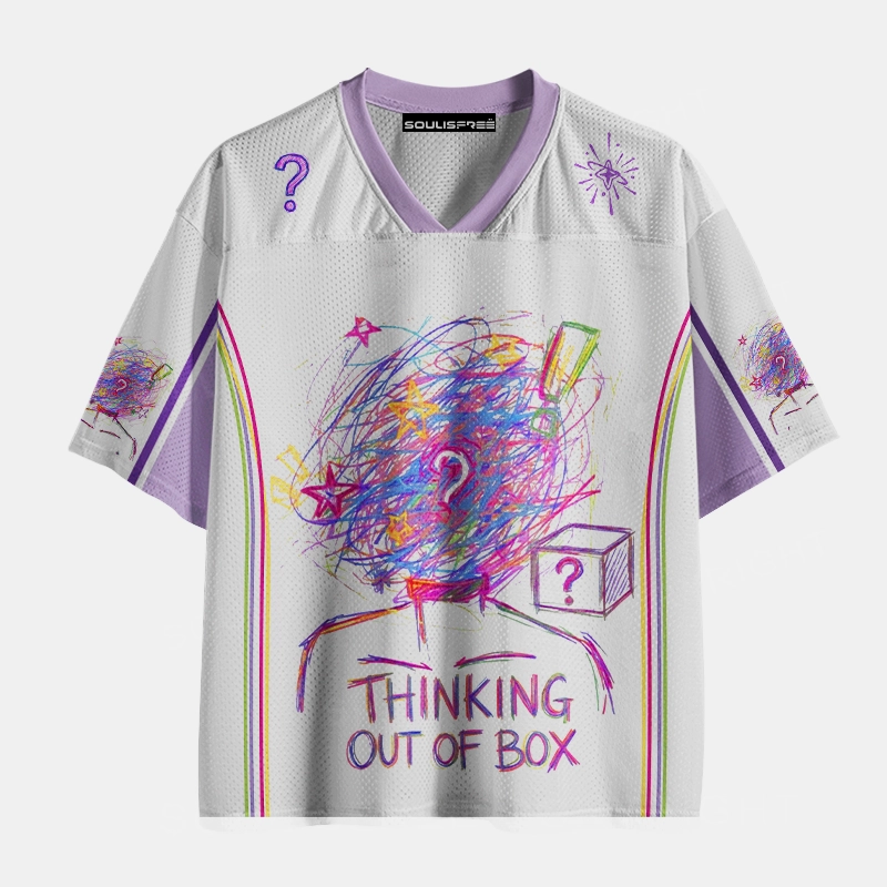 Soulisfree THINKING OUT OF BOX Mesh Jersey