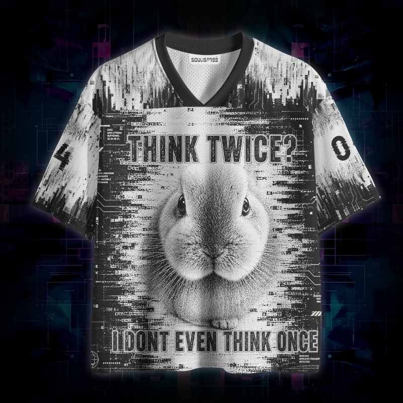 Soulisfree Think Twice? I Don’t Even Think Once Mesh Jersey