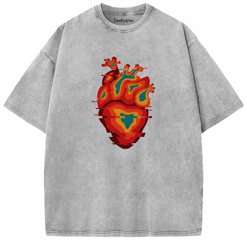 Soulisfree  The Crystallization of the Soul Washed Tee