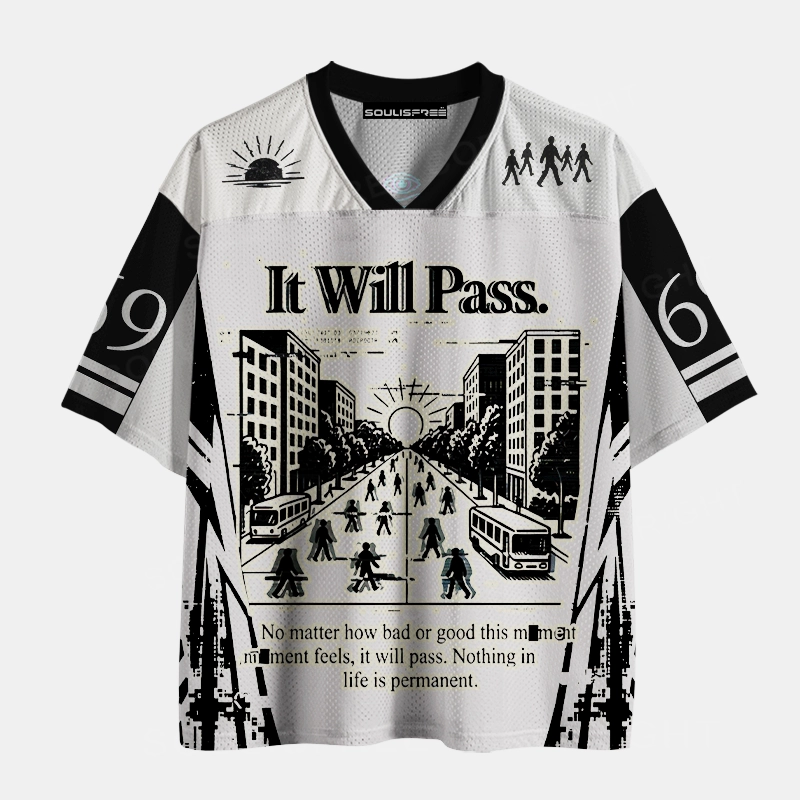 Soulisfree It Will Pass. Mesh Jersey