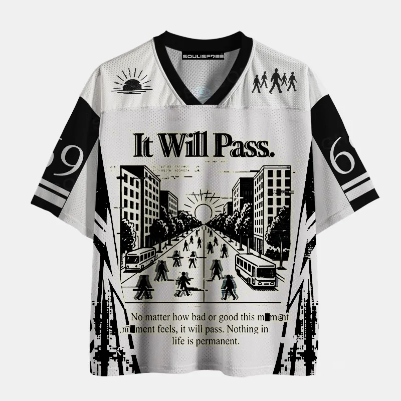 Soulisfree It Will Pass. Mesh Jersey