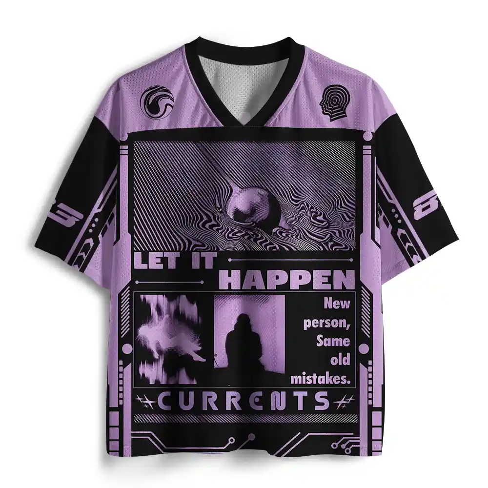 Personalized let it happen Mesh Jersey