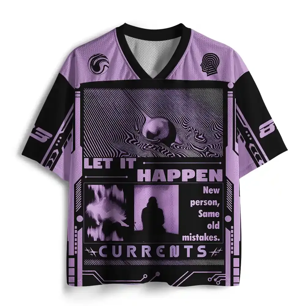 Personalized let it happen Mesh Jersey
