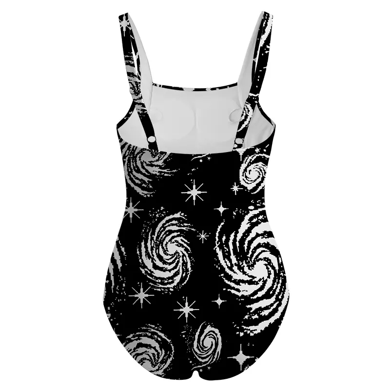 Soulisfree Galactic Swirl: A Cosmic Journey One‑Piece Swimsuit