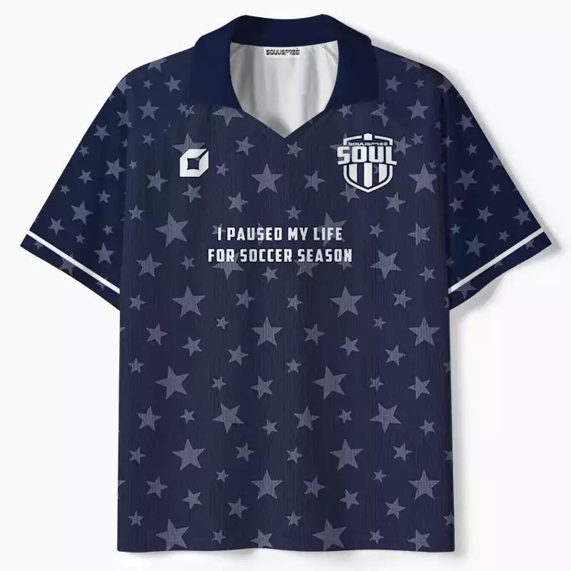 Soulisfree Astral Champion Collar Polo Jersey