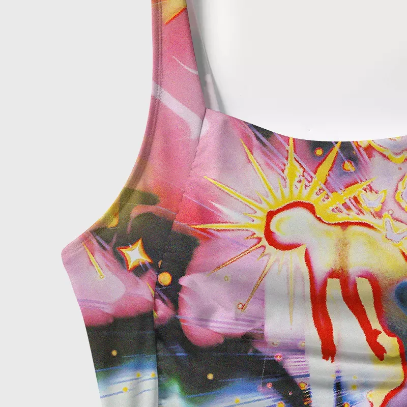 Soulisfree Radiant Celestial Figure One‑Piece Swimsuit