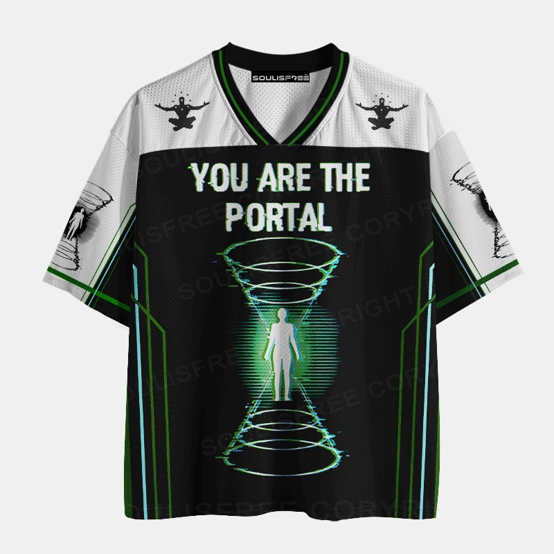 Soulisfree YOU ARE THE PORTAL Mesh Jersey