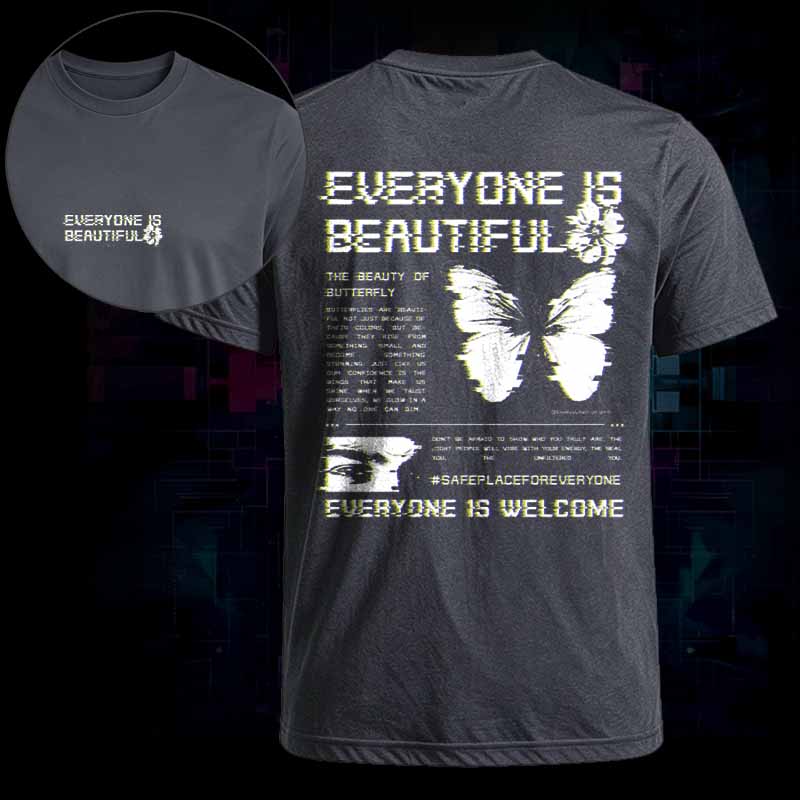 Soulisfree   EVERYONE IS BEAUTIFUL Classic Tee