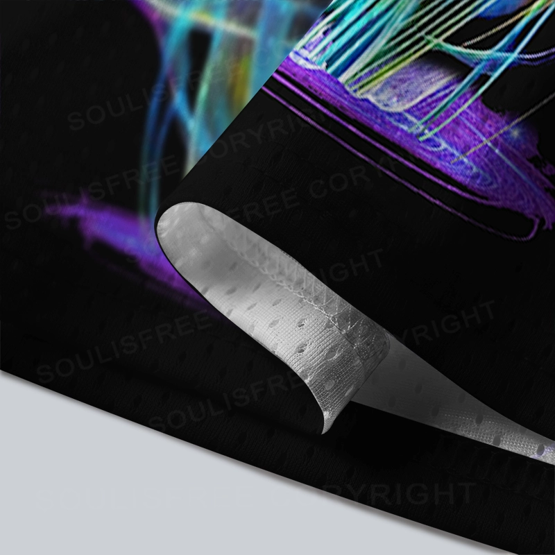 Soulisfree Psychedelic Bloom  Mesh Jersey