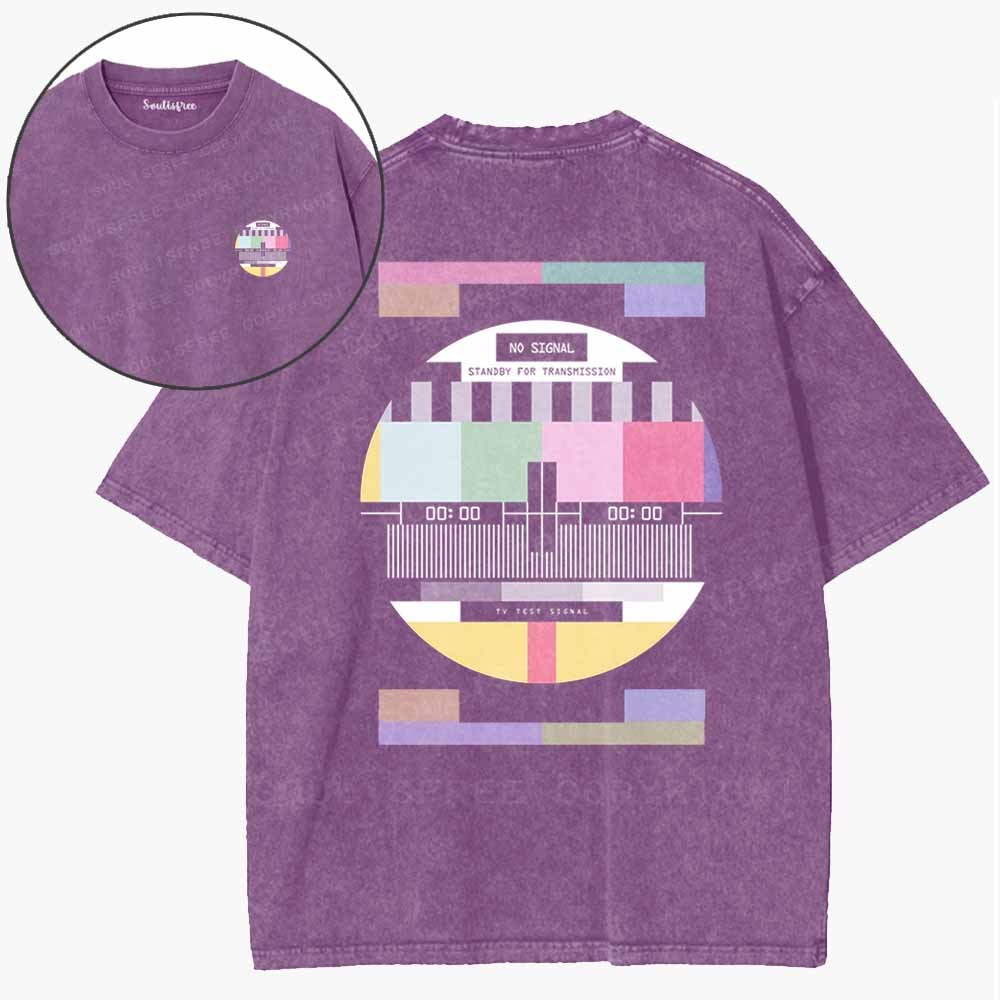 Soulisfree No Signal, No Problem Washed Tee