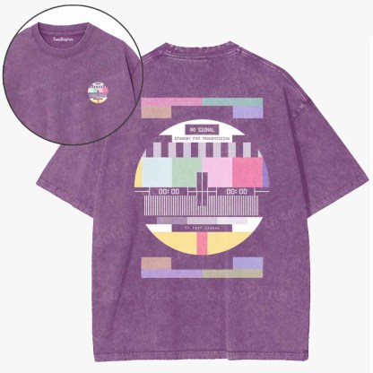 Soulisfree No Signal, No Problem Washed Tee