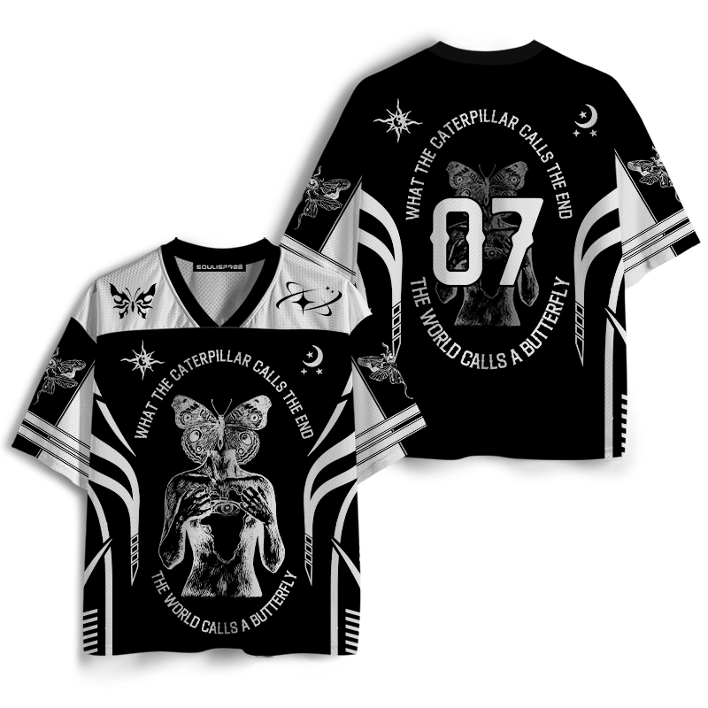 Soulisfree Caterpillar's End, Butterfly's Beginning Mesh Jersey