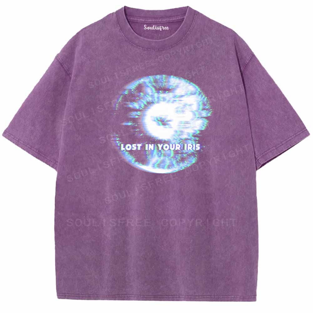 Soulisfree LOST IN YOUR IRIS  Washed Tee
