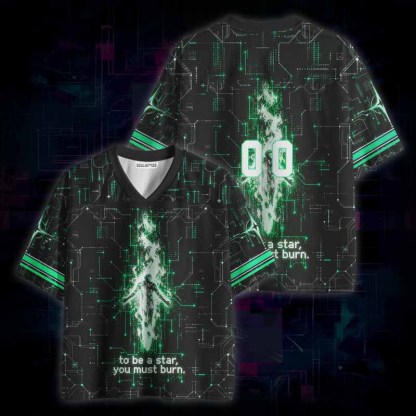 Soulisfree To Be A Star. You Must Burn. Mesh Jersey