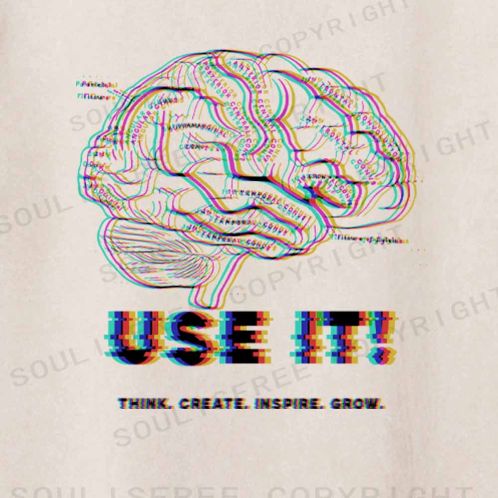 Soulisfree  USE IT ! Washed Tee